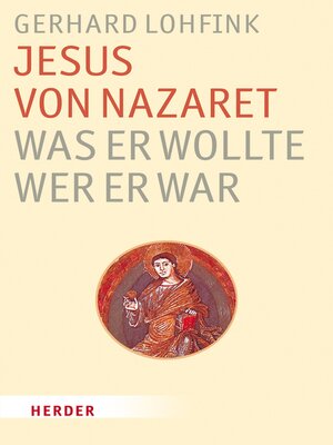 cover image of Jesus von Nazaret--was er wollte, wer er war